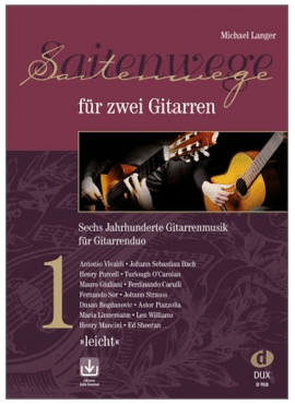 Saitenwege für zwei Gitarren 1